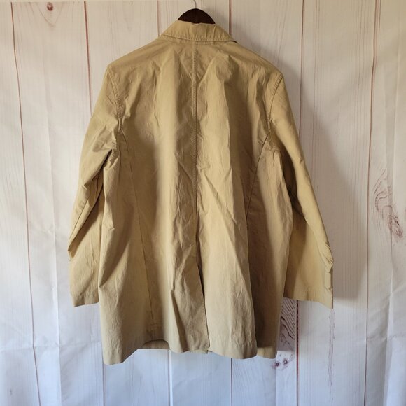 Vintage Y2K Tommy Hilfiger Women’s Medium Length Button Down Trench Coat, XL EUC - Picture 4 of 8